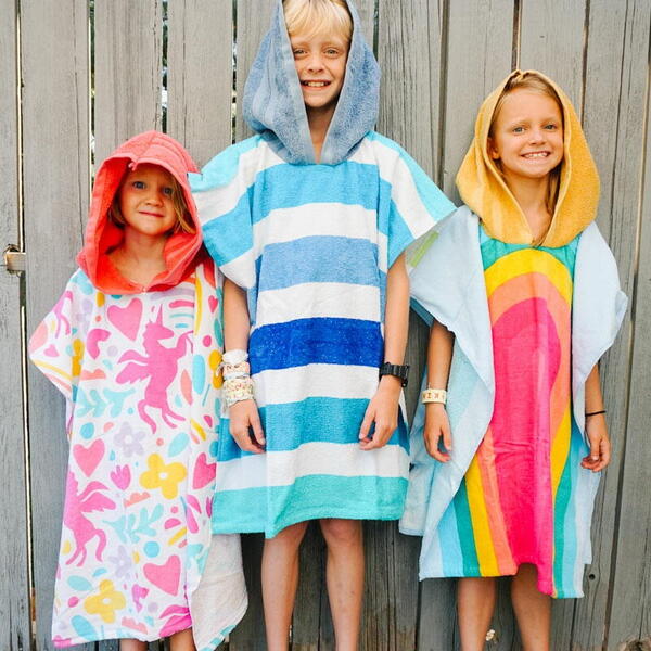 Easy Diy Towel Poncho For Kids Easy Diy Towel Poncho For Kids