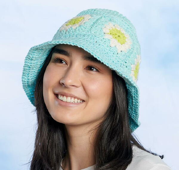 Lily Flower Power Bucket Hat Lily Flower Power Bucket Hat