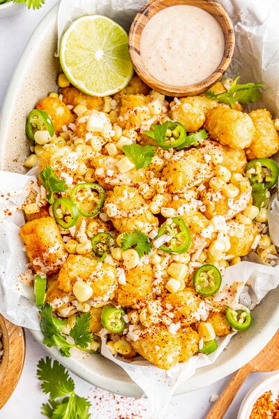 Mexican Street Corn Totchos Mexican Street Corn Totchos