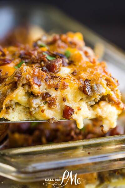 Overnight Sausage Egg Breakfast Casserole Overnight Sausage Egg Breakfast Casserole