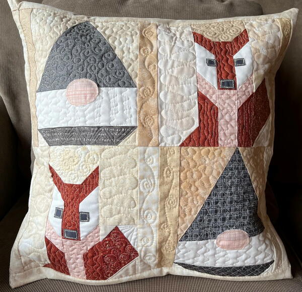 Foxy Gnomes Quilt And Pillow Patterns Foxy Gnomes Quilt And Pillow Patterns