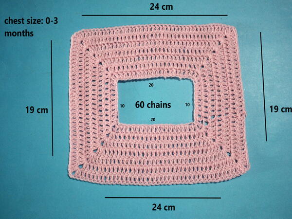 Measurement Explain Baby Dress Chest Size 0-3 Months helpful Pattern Lesson 1 Measurement Explain Baby Dress Chest Size 0-3 Months /helpful Pattern Lesson #1