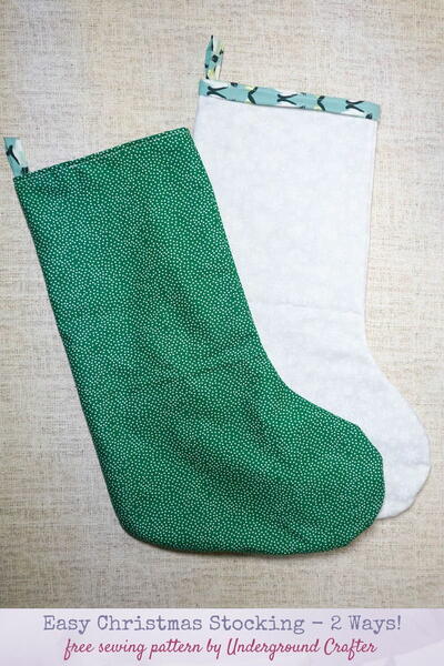 How To Sew A Christmas Stocking How To Sew A Christmas Stocking