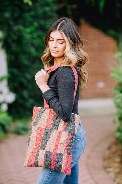 Stack & Slice Quilted Tote