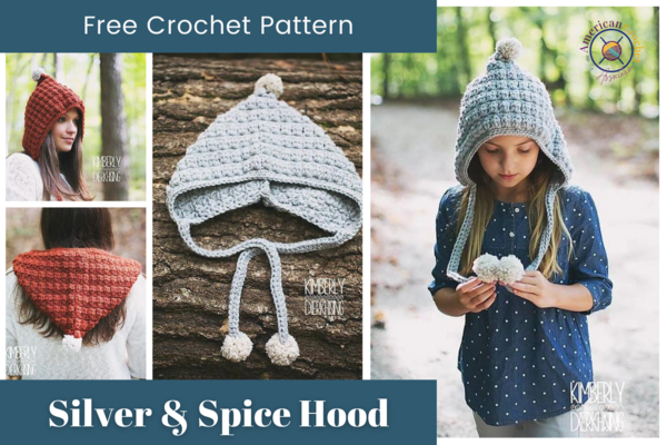 Silver And Spice Hood Quick Easy Crochet Pattern Silver And Spice Hood: Quick & Easy Crochet Pattern