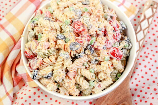 Bacon Ranch Pasta Salad Bacon Ranch Pasta Salad
