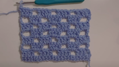 Crochet Checkerboard Stitch