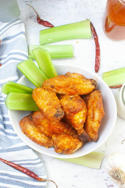 Air Fryer Buffalo Wings Air Fryer Buffalo Wings