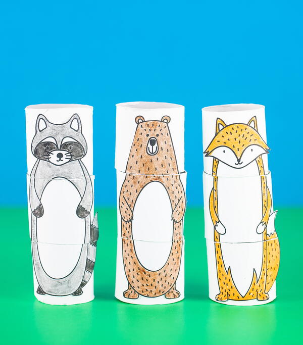 Mix-and-Match Woodland Puzzle Mix-and-Match Woodland Puzzle