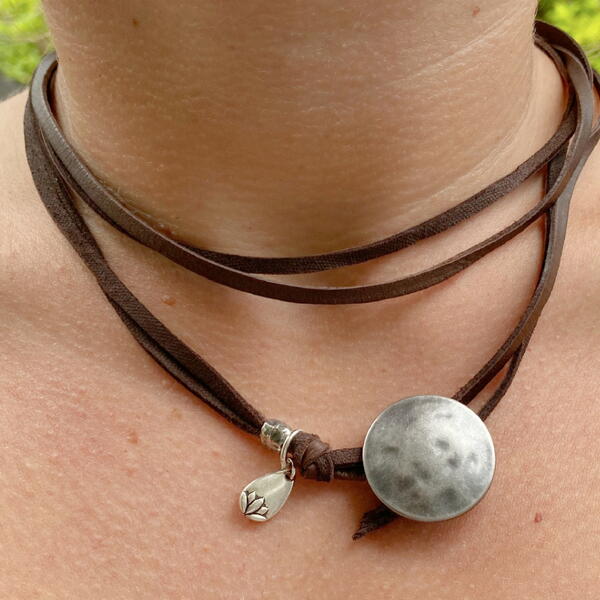 Leather Wrap Choker Leather Wrap Choker