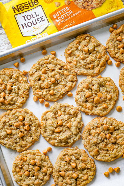 Chewy Butterscotch Oatmeal Cookies Chewy Butterscotch Oatmeal Cookies