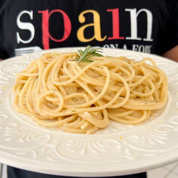 Creamy Lemon-rosemary Pasta | Easy 20 Minute Spaghetti Recipe