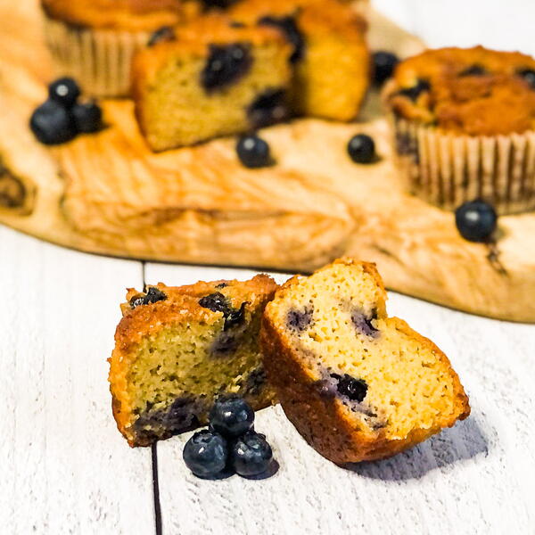 Gluten-free Blueberry Muffins Gluten-free Blueberry Muffins