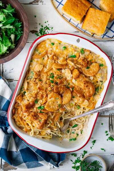 Chicken And Noodle Casserole