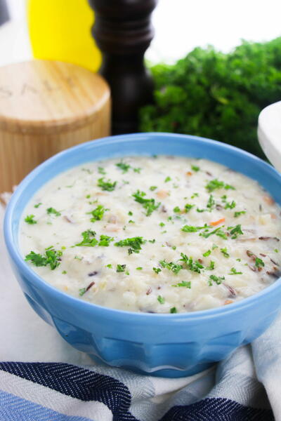 Creamy Chicken And Wild Rice Soup Creamy Chicken And Wild Rice Soup