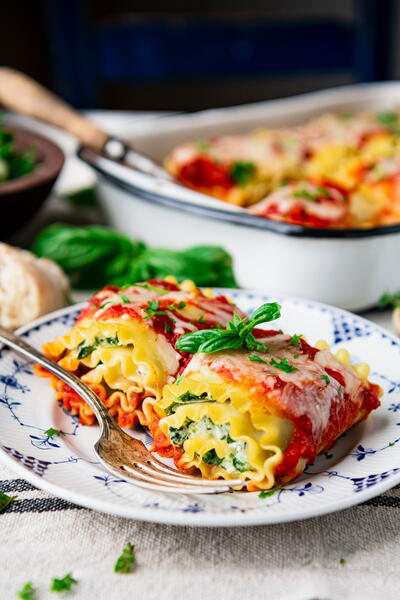 Lasagna Roll Ups Lasagna Roll Ups