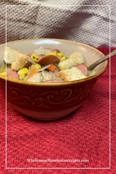 Cabbage Hog Dog And Potato Soup Cabbage Hog Dog And Potato Soup