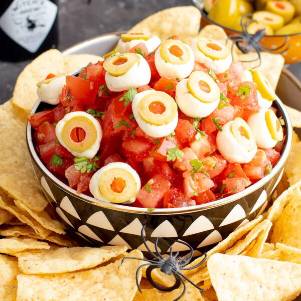 Halloween Eyeball Salsa Halloween Eyeball Salsa