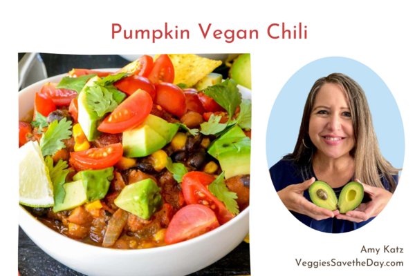 Pumpkin Vegan Chili from Veggies Save the Day Pumpkin Vegan Chili from Veggies Save the Day