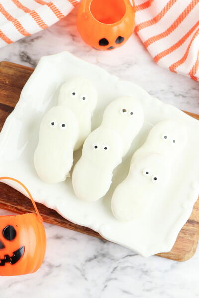 Nutter Butter Ghost Cookies Nutter Butter Ghost Cookies