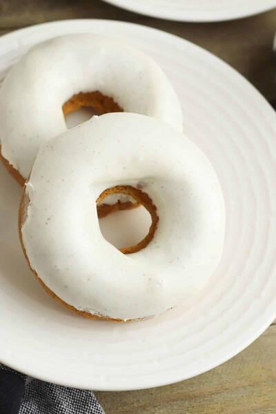 Pumpkin Cake Doughnuts From Cake Mix