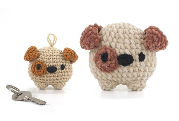 Free Dog Amigurumi Keychain Crochet Pattern Free Dog Amigurumi Keychain Crochet Pattern