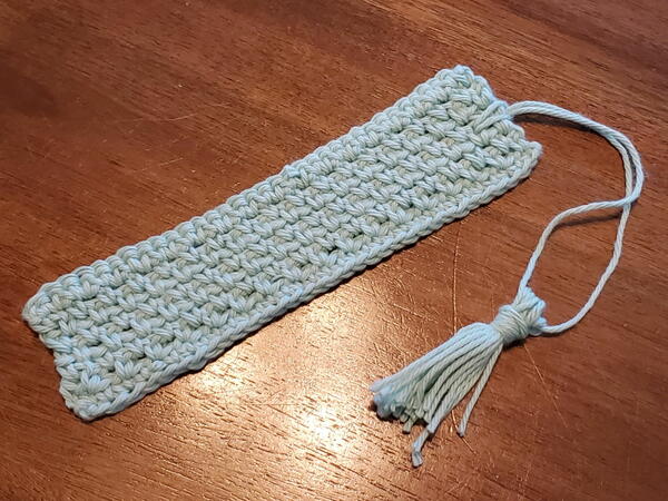 Moss Stitch Bookmark Moss Stitch Bookmark