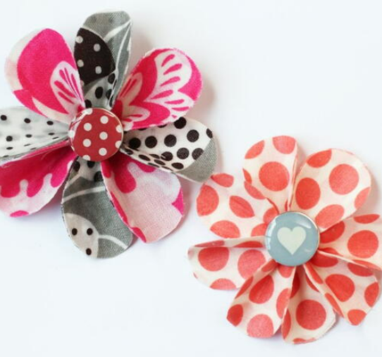 Fabric Flowers Fabric Flowers