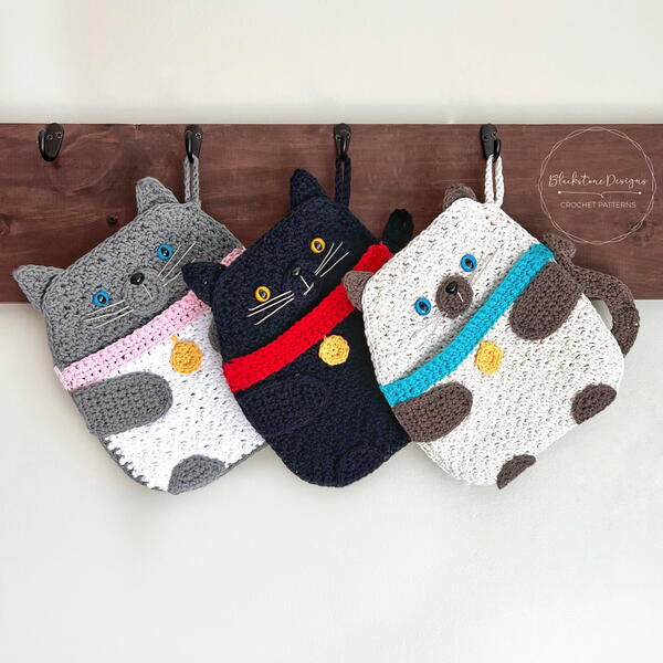 Kitty Cat Pot Holder Kitty Cat Pot Holder