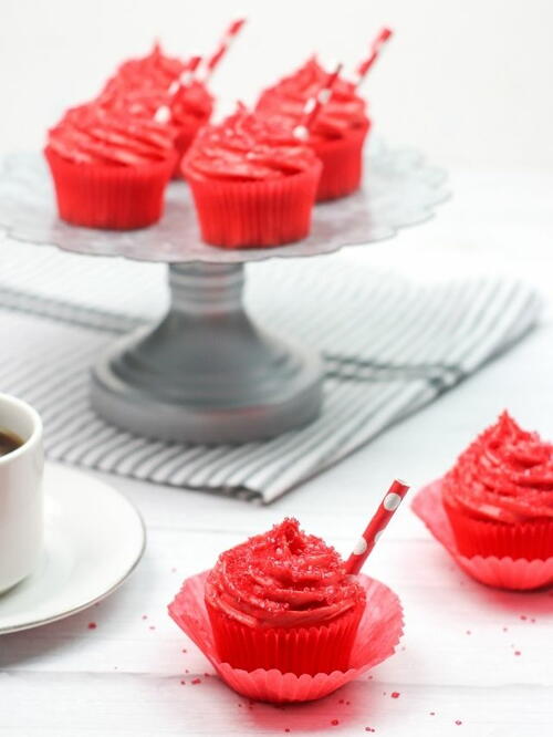 Shirley Temple Cherry Cupcakes Shirley Temple Cherry Cupcakes