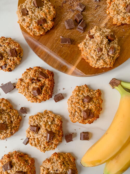 Healthy Chunky Monkey Cookies Healthy Chunky Monkey Cookies