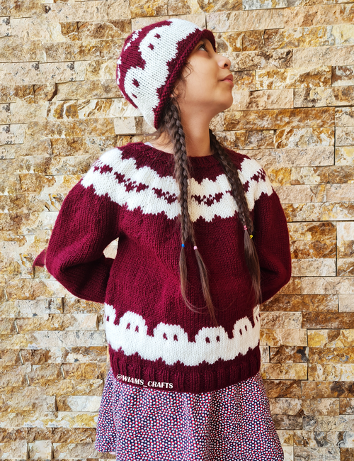 Halloween Ghost Sweater Halloween Ghost Sweater