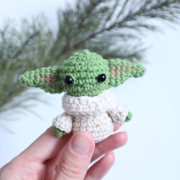 Baby Yoda-Inspired Grogu Baby Yoda-Inspired Grogu