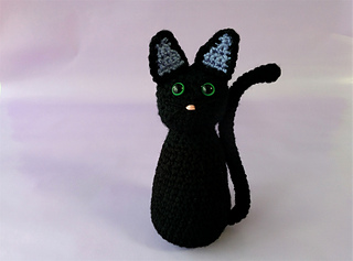 Black Cat Plushie Black Cat Plushie