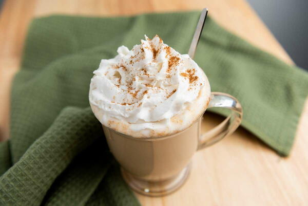 Homemade Pumpkin Spice Latte