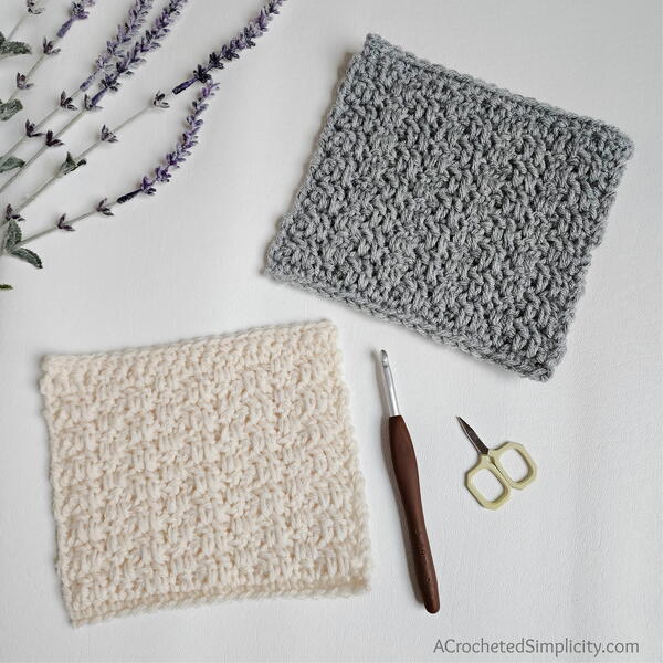 How To Crochet The Extended Moss Stitch How To Crochet The Extended Moss Stitch