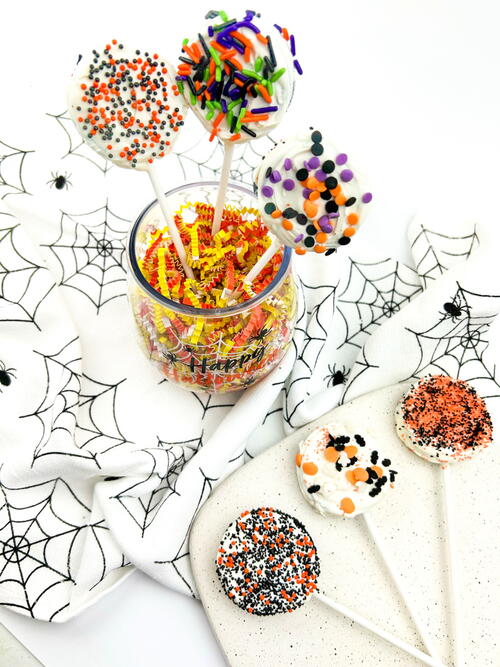 Halloween Oreo Pops Halloween Oreo Pops
