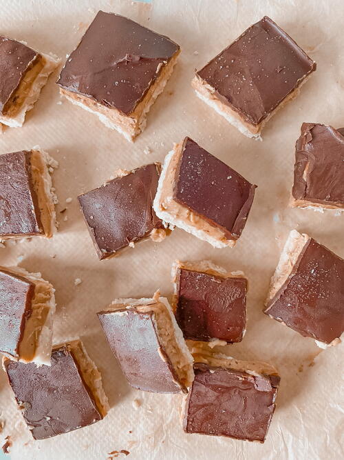 No  Bake Healthy Millionaires Shortbread