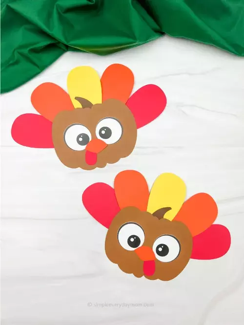 Pumpkin Turkey Craft Pumpkin Turkey Craft