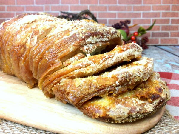 Pumpkin Pull-apart Bread Pumpkin Pull-apart Bread