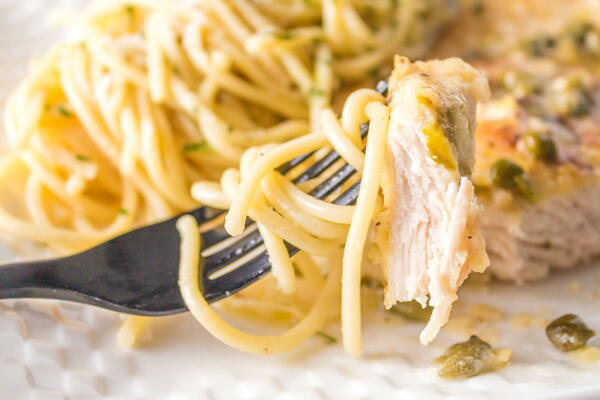 Lemon Chicken Piccata Pasta Lemon Chicken Piccata Pasta