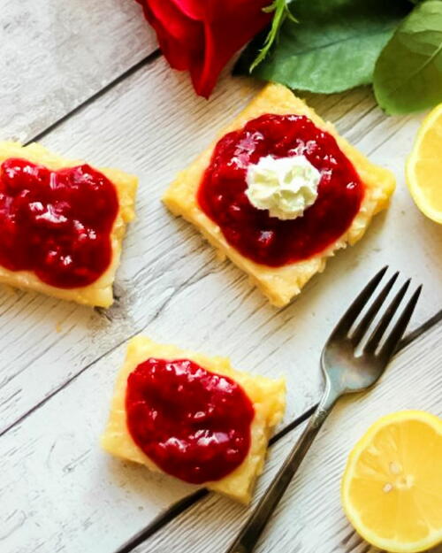 Raspberry Lemonade Bars Raspberry Lemonade Bars