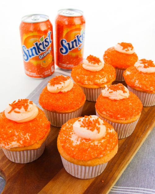 Sunkist Orange Cupcakes Sunkist Orange Cupcakes