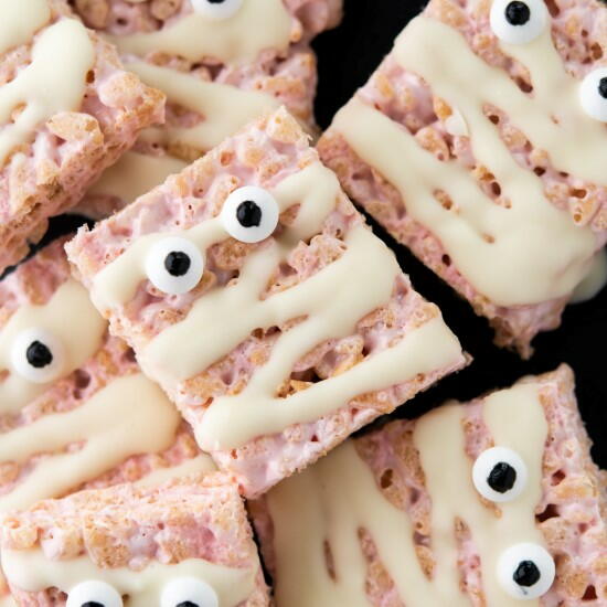 Mummy Rice Krispie Treats Mummy Rice Krispie Treats