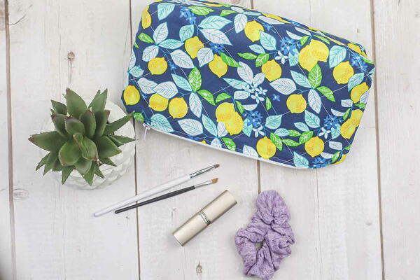 Cute Quilted Makeup Bag Cute Quilted Makeup Bag