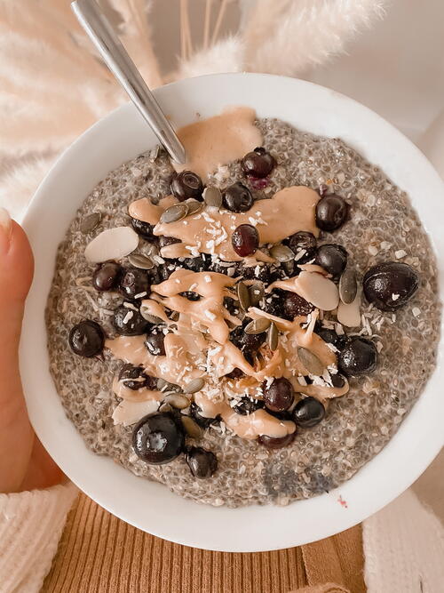 Warm Chia Pudding Warm Chia Pudding