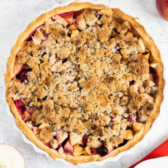 Apple Cranberry Pie