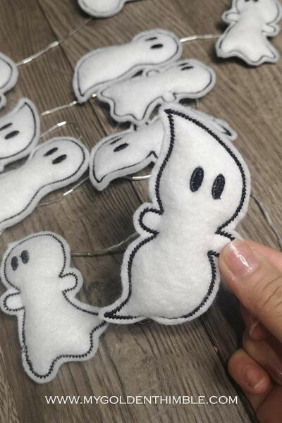 Ghost Garland Pattern Ghost Garland Pattern