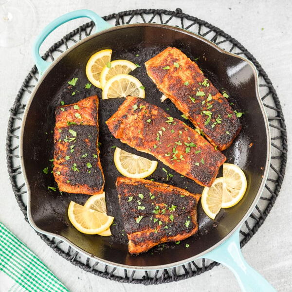 Blackened Salmon Blackened Salmon