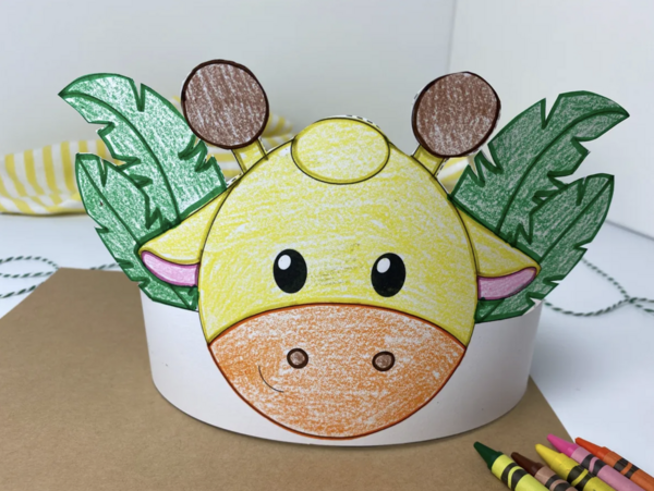 Giraffe Headband Craft Giraffe Headband Craft